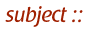 message subject